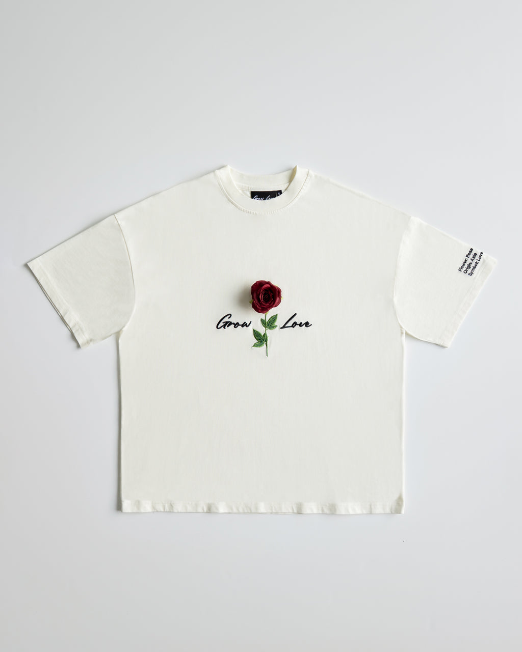 Off White Box Tee – In Between Bloom (+1 Flower)