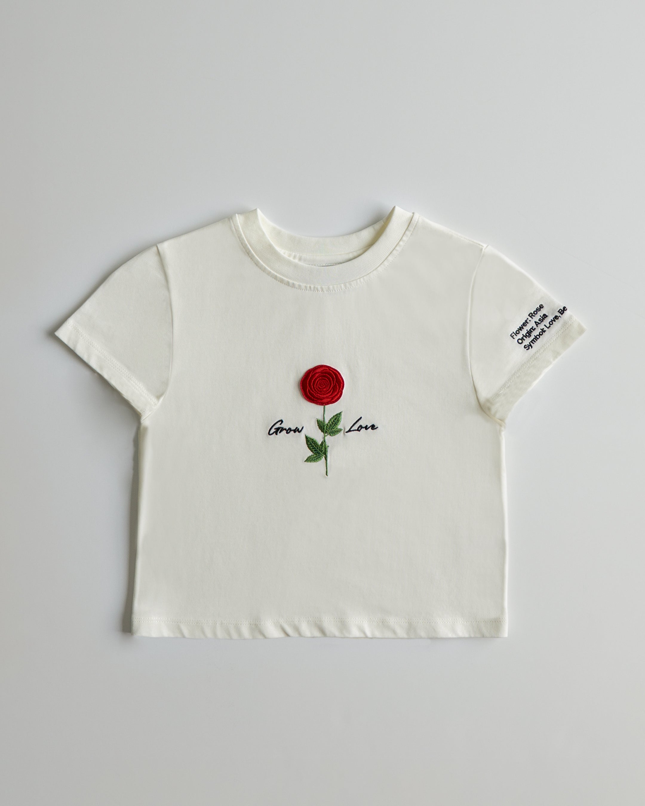 Off White Short Tee – In Between Bloom