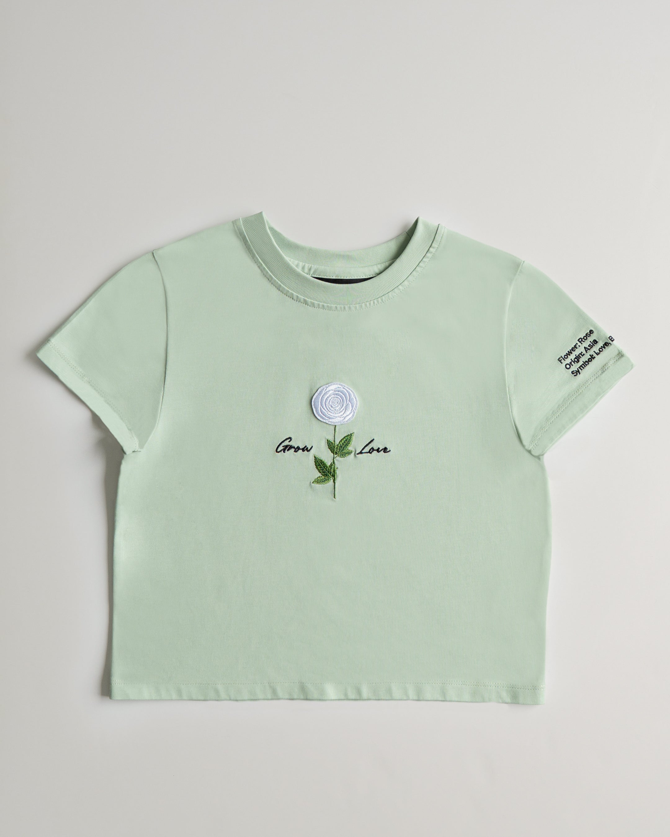 Sage Green Short Tee – In Between Bloom