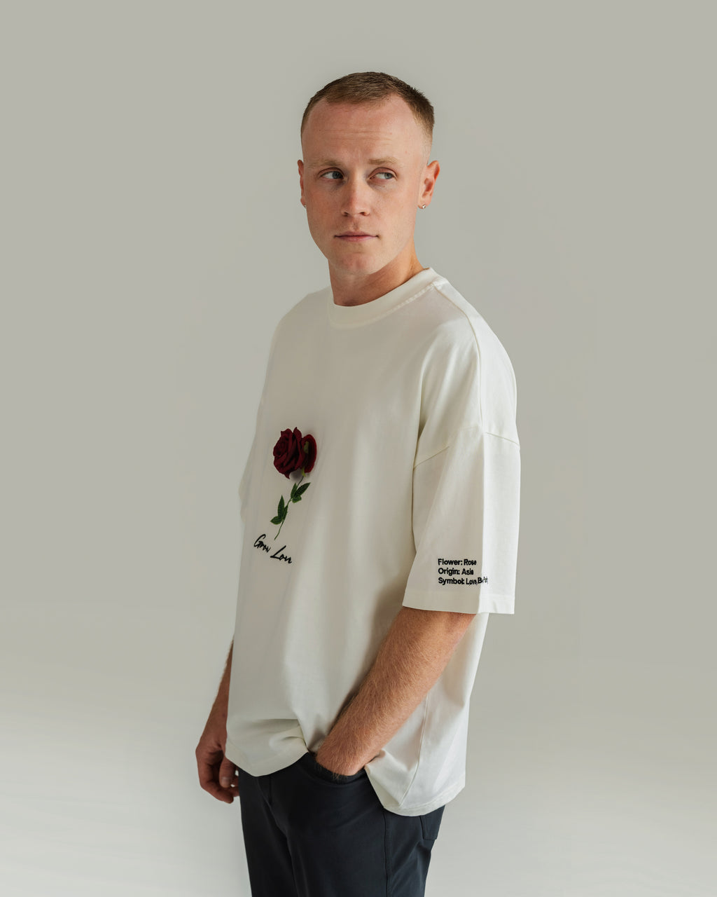 Off White Box Tee – Below the Bloom