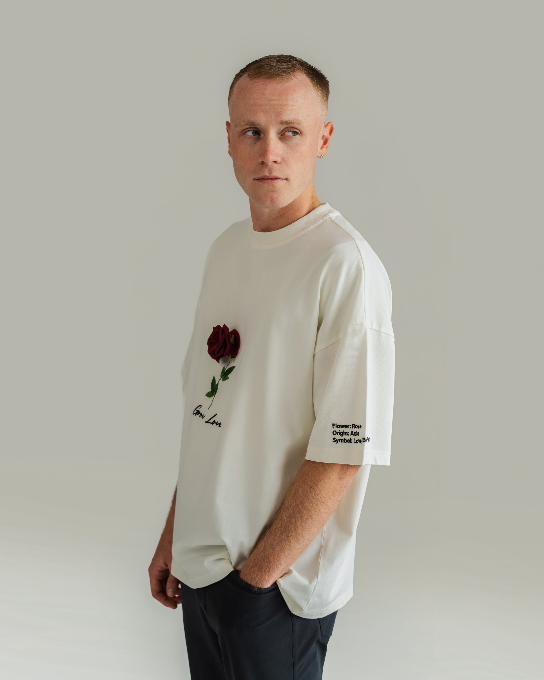 Off White Box Tee – Below the Bloom