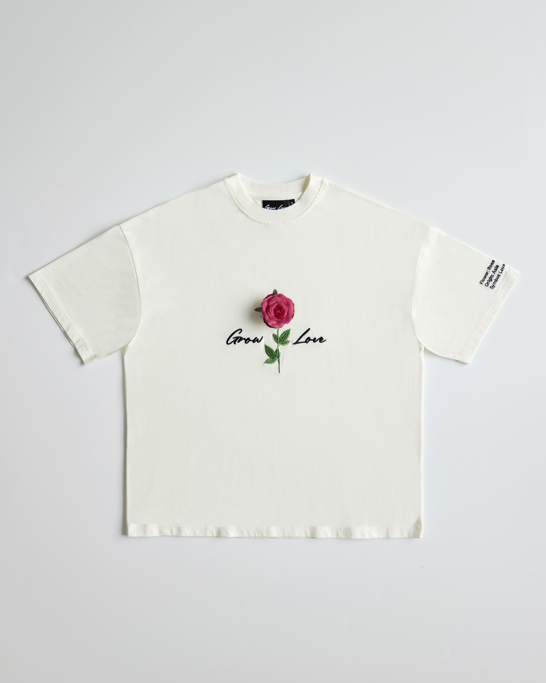 Off White Box Tee – In Between Bloom (+1 Flower)