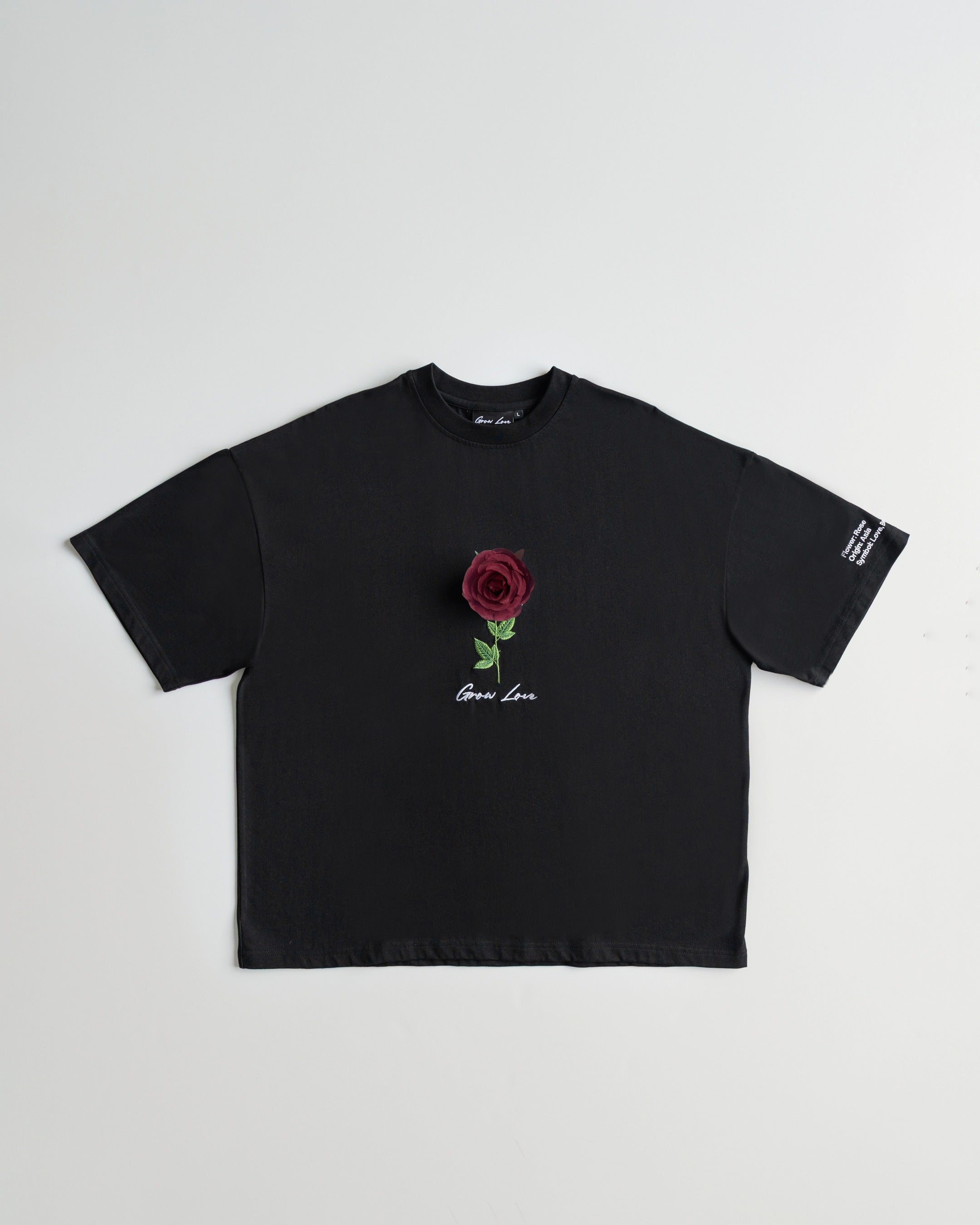 Black Box Tee – Below the Bloom (+1 Flower) – Grow Love