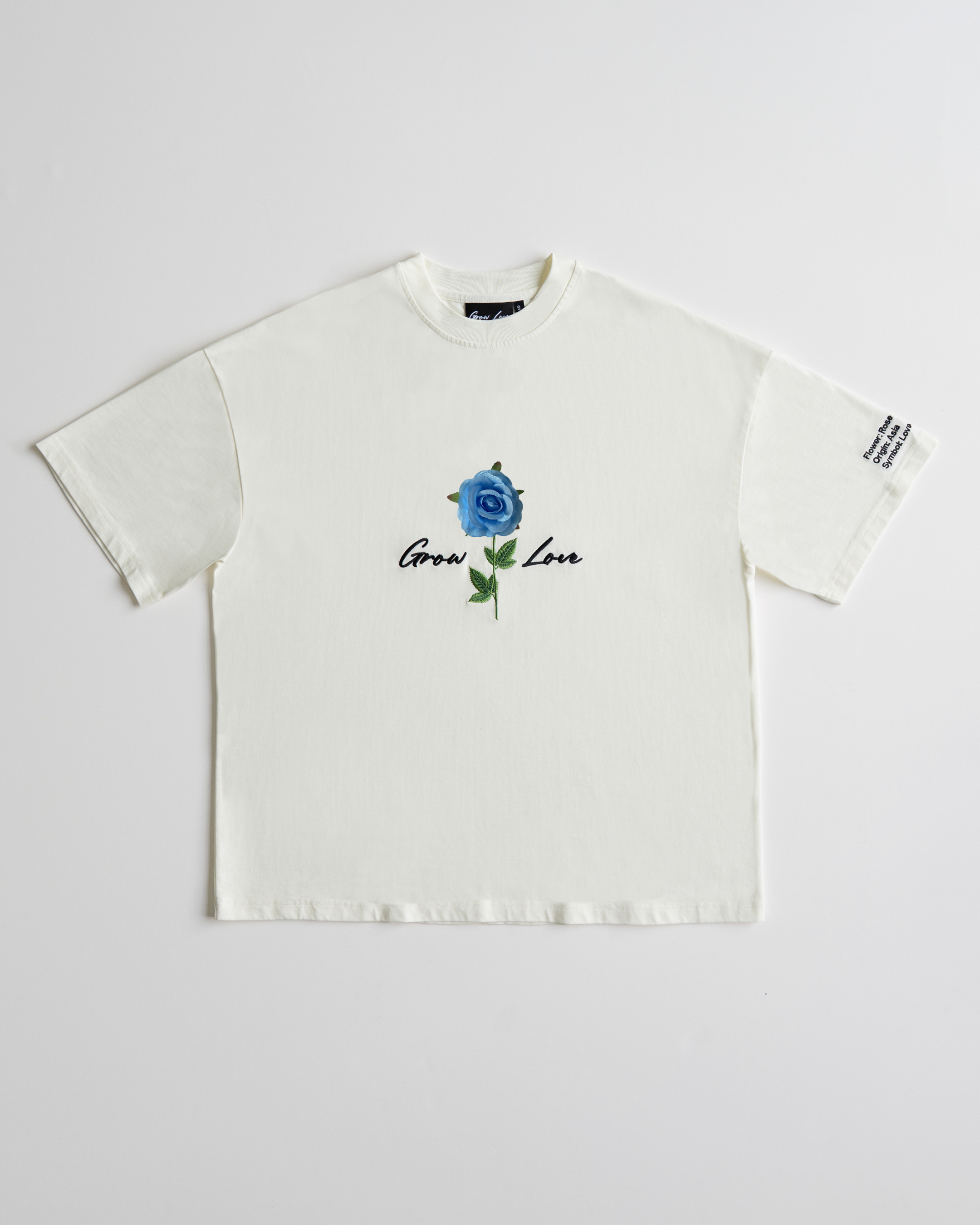 Off White Box Tee – In Between Bloom (+1 Flower)